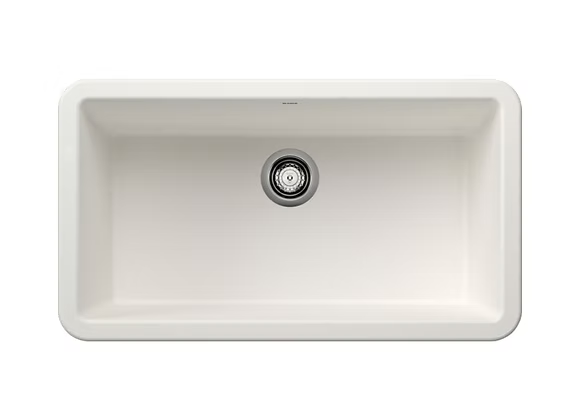 PROHS - Kitchen Sinks - Blanco Ikon 33" Apron Front Granite Composite Kitchen Sink