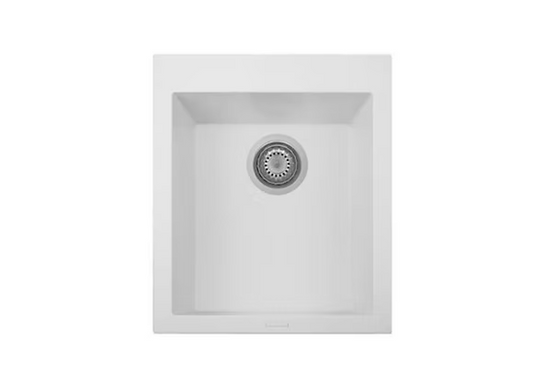 PROHS - Kitchen Sinks - Q Palermo Small Granite Composite Single Bowl Bar Sink