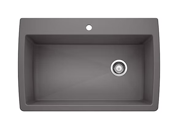 PROHS - Kitchen Sinks - Blanco Diamond Super Single Granite Composite Kitchen Sink