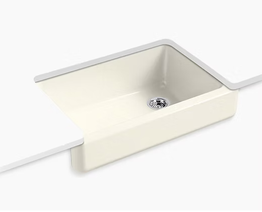 PROHS - Kitchen Sink - KOHLER Whitehaven Cast Iron Short Apron Kitchen Sink
