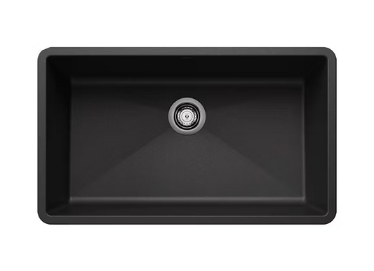 PROHS - Kitchen Sinks - Blanco Precis Super Single Bowl Granite Composite Kitchen Sink