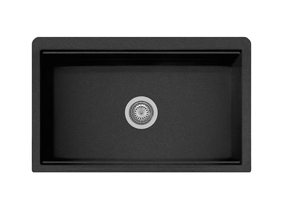 PROHS - Kitchen Sinks - Q Ancona Apron Front Ledged Granite Composite Kitchen Sink