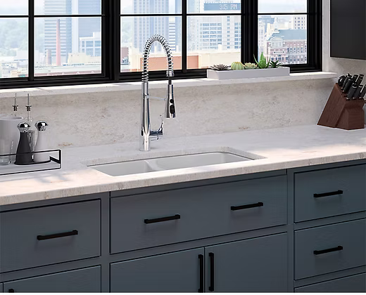 PROHS - Kitchen Faucet - KOHLER Simplice Semi-pro with Three-Function Sprayhead Kitchen Faucet