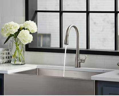 PROHS - Kitchen Faucet - KOHLER Simplice with Three-Function Sprayhead Kitchen Faucet