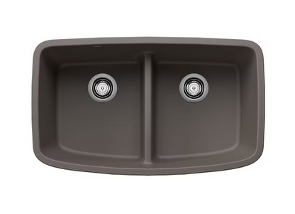 PROHS - Kitchen Sinks - Blanco Valea Equal Low Divide Granite Composite Kitchen Sink