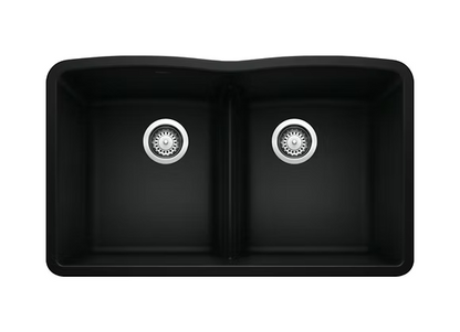 PROHS - Kitchen Sinks - Blanco Diamond Equal Low Divide Granite Composite Kitchen Sink