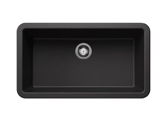 PROHS - Kitchen Sinks - Blanco Ikon 33" Apron Front Granite Composite Kitchen Sink