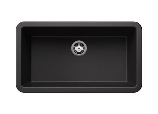 PROHS - Kitchen Sinks - Blanco Ikon 33" Apron Front Granite Composite Kitchen Sink