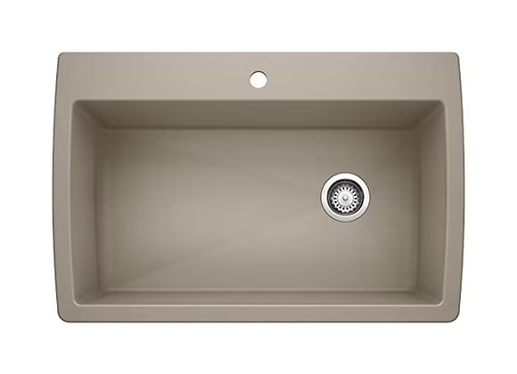 PROHS - Kitchen Sinks - Blanco Diamond Super Single Granite Composite Kitchen Sink