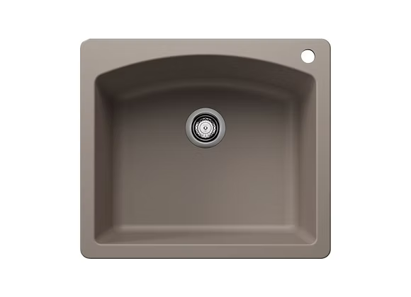PROHS - Kitchen Sinks - Blanco Diamond Medium Single Bowl Granite Composite Kitchen Sink