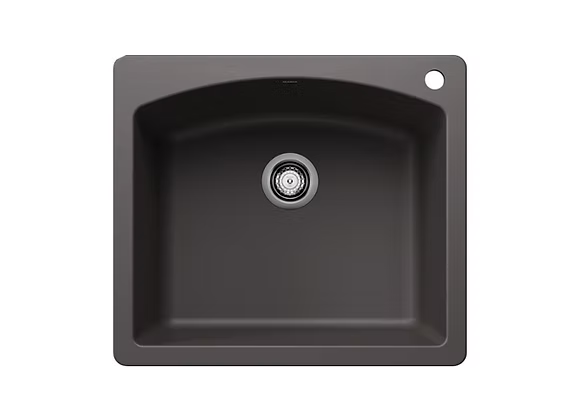 PROHS - Kitchen Sinks - Blanco Diamond Medium Single Bowl Granite Composite Kitchen Sink