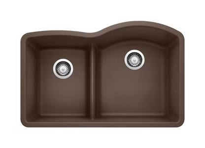 PROHS - Kitchen Sinks - Blanco Diamond Low Divide 40-60 Granite Composite Kitchen Sink