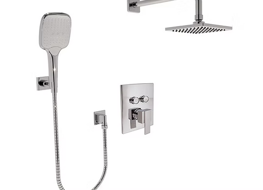 PROHS - Shower Fixtures - HUNTINGTON BRASS Razo Push Button Shower Pack
