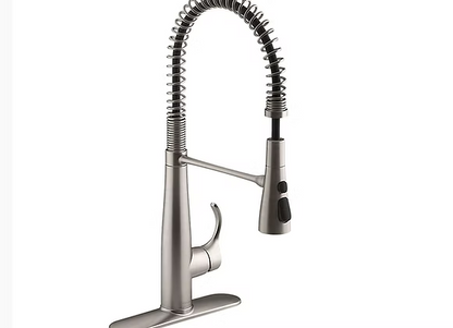 PROHS - Kitchen Faucet - KOHLER Simplice Semi-pro with Three-Function Sprayhead Kitchen Faucet