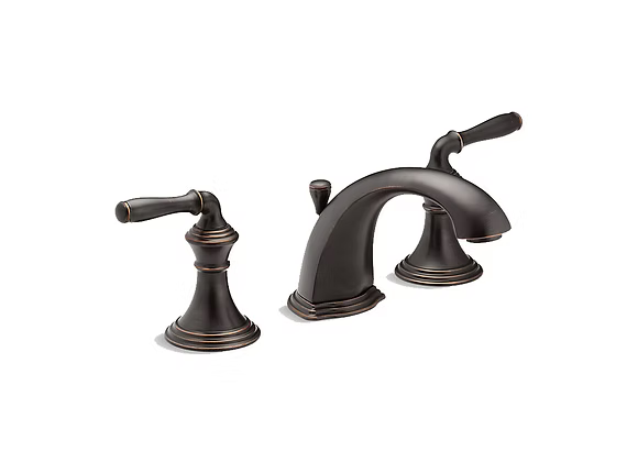 PROHS - Vanity Faucet - KOHLER Devonshire Widespread with Lever Handles Vanity Faucet
