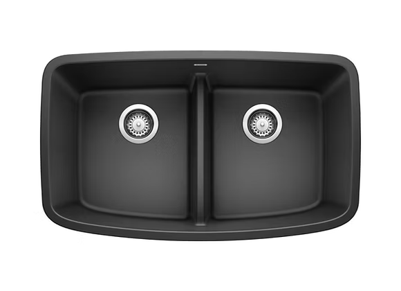 PROHS - Kitchen Sinks - Blanco Valea Equal Low Divide Granite Composite Kitchen Sink