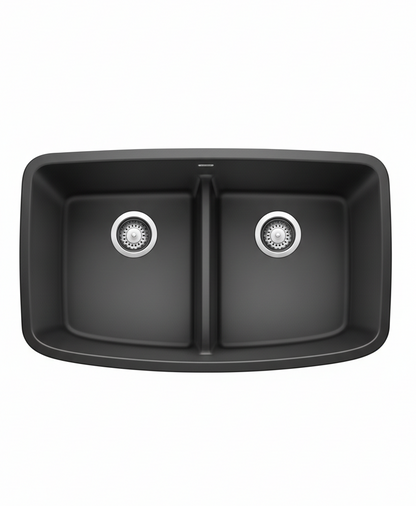 PROHS - Kitchen Sinks - Blanco Valea Equal Low Divide Granite Composite Kitchen Sink