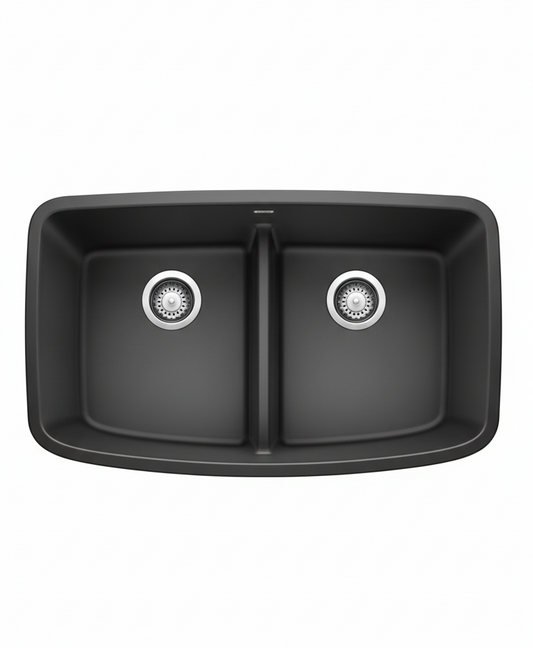PROHS - Kitchen Sinks - Blanco Valea Equal Low Divide Granite Composite Kitchen Sink
