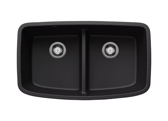 PROHS - Kitchen Sinks - Blanco Valea Equal Low Divide Granite Composite Kitchen Sink