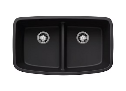 PROHS - Kitchen Sinks - Blanco Valea Equal Low Divide Granite Composite Kitchen Sink