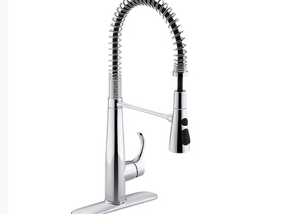 PROHS - Kitchen Faucet - KOHLER Simplice Semi-pro with Three-Function Sprayhead Kitchen Faucet
