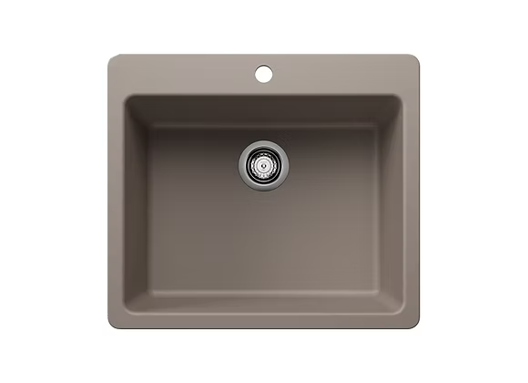 PROHS - Kitchen Sinks - Blanco Liven Medium Single Bowl Granite Composite Kitchen Sink
