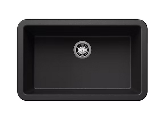 PROHS - Kitchen Sinks - Blanco Ikon 30" Apron Front Granite Composite Kitchen Sink
