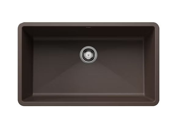 PROHS - Kitchen Sinks - Blanco Precis Super Single Bowl Granite Composite Kitchen Sink
