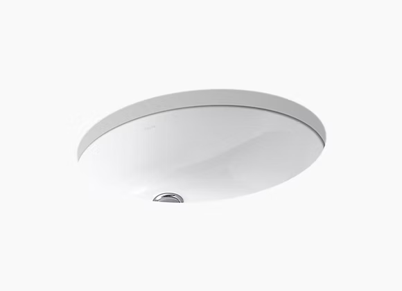 PROHS - Vanity Sink - KOHLER Caxton Oval Vitreous China Vanity Sink