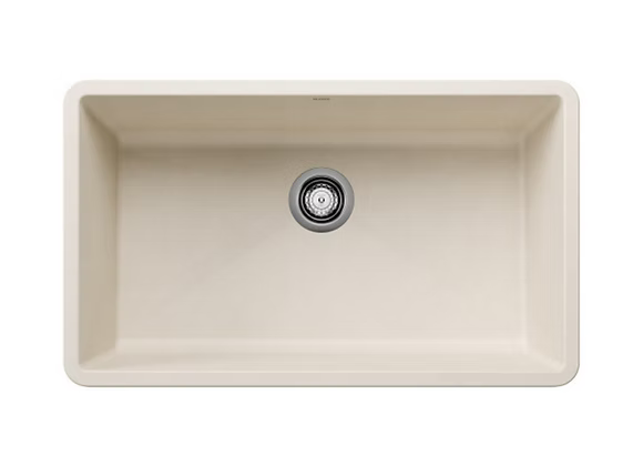 PROHS - Kitchen Sinks - Blanco Precis Super Single Bowl Granite Composite Kitchen Sink