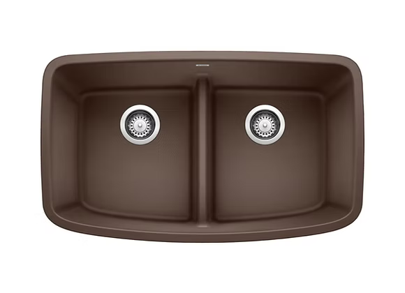 PROHS - Kitchen Sinks - Blanco Valea Equal Low Divide Granite Composite Kitchen Sink