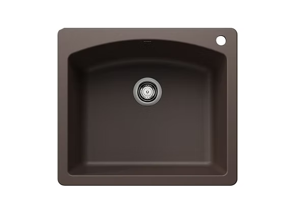 PROHS - Kitchen Sinks - Blanco Diamond Medium Single Bowl Granite Composite Kitchen Sink