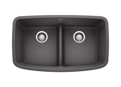 PROHS - Kitchen Sinks - Blanco Valea Equal Low Divide Granite Composite Kitchen Sink