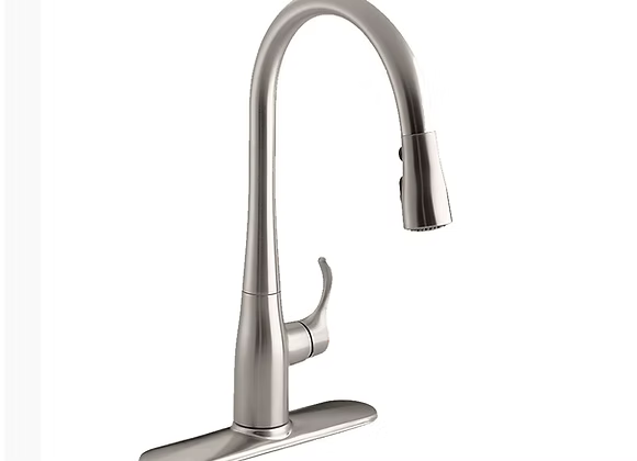 PROHS - Kitchen Faucet - KOHLER Simplice with Three-Function Sprayhead Kitchen Faucet