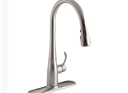 PROHS - Kitchen Faucet - KOHLER Simplice with Three-Function Sprayhead Kitchen Faucet