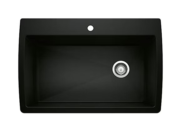 PROHS - Kitchen Sinks - Blanco Diamond Super Single Granite Composite Kitchen Sink