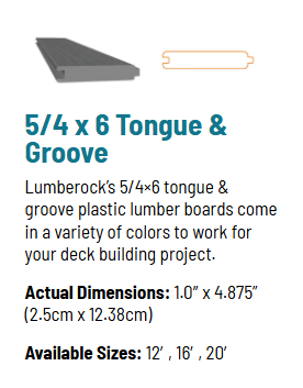 LUMBEROCK Decking