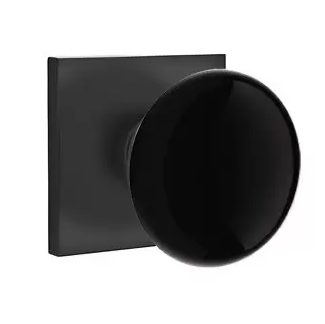 Emtek 5110 Passage Porcelain Door Knob with Square Rosette