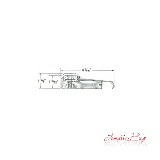 DOOR HARDWARE: Sill - 72-7/16 Mill IN SWING