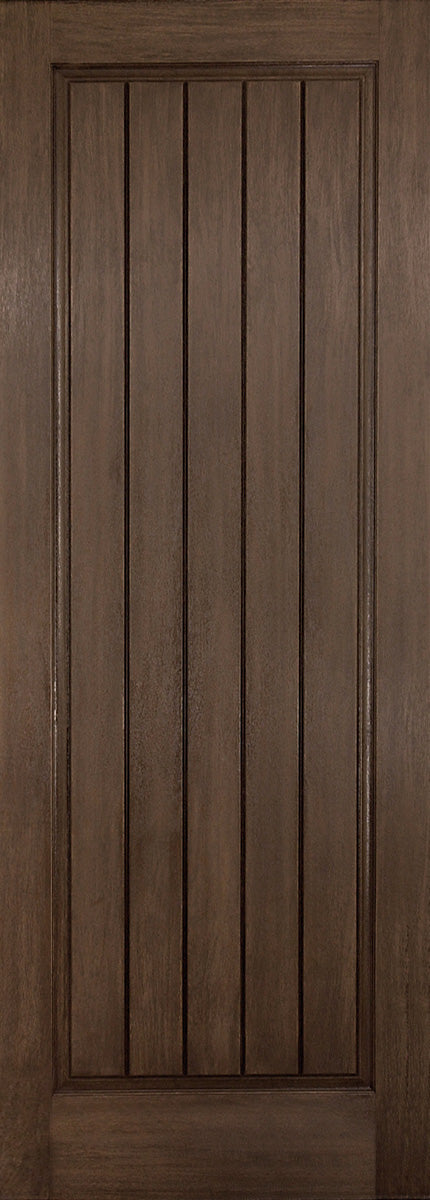 SLAB: Fiberglass WG Texture 1-Panel Square Plank Raised DRA1P80 (unfinished)