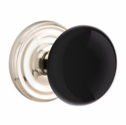 Emtek 8100 Passage, Regular Rosette, Porcelain Knob