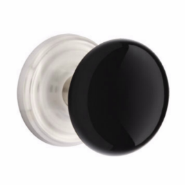 Emtek 8100 Passage, Regular Rosette, Porcelain Knob