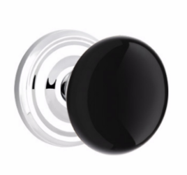 Emtek 8100 Passage, Regular Rosette, Porcelain Knob