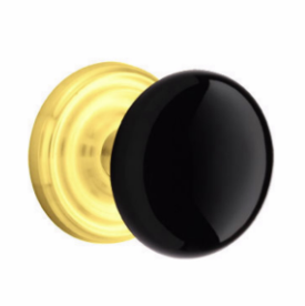 Emtek 8100 Passage, Regular Rosette, Porcelain Knob