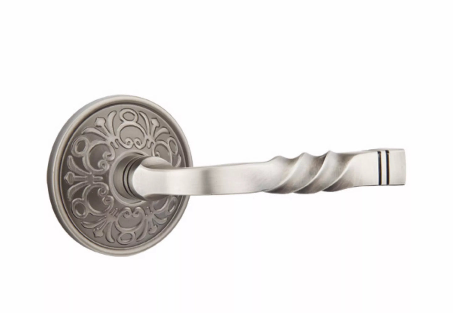 Emtek 8056 Dummy Santa Fe Lever w/Lancaster Rosette