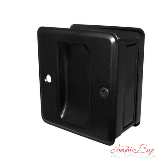 DOOR HARDWARE:IVES 990BBLK (Black) Passage