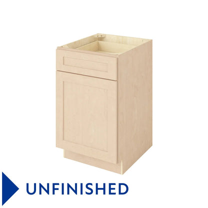 Hardware Resources: 21" Base Cabinet 1 Door-1 Drawer 1 Shelf - Unfinished