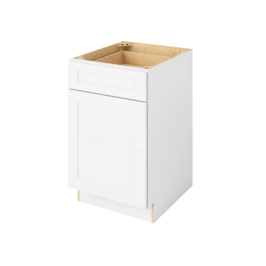 Hardware Resources: 21" Base Cabinet 1 Door-1 Drawer 1 Shelf - Polar White