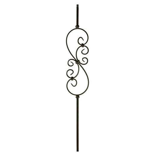KW-M501 2685 Knee Wall Series Baluster - 36" Sm. Scroll 1/2" Sq.