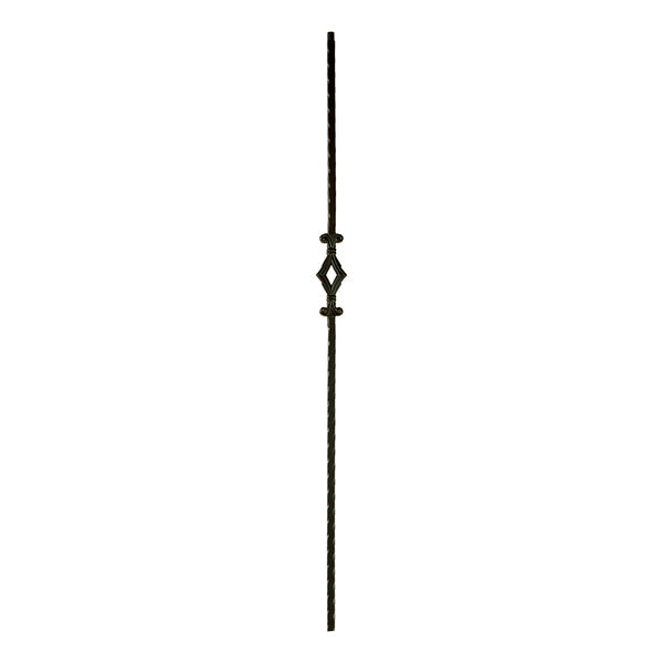 M13344 2760 Mediterranean Series Baluster Single Window 9/16" Sq.